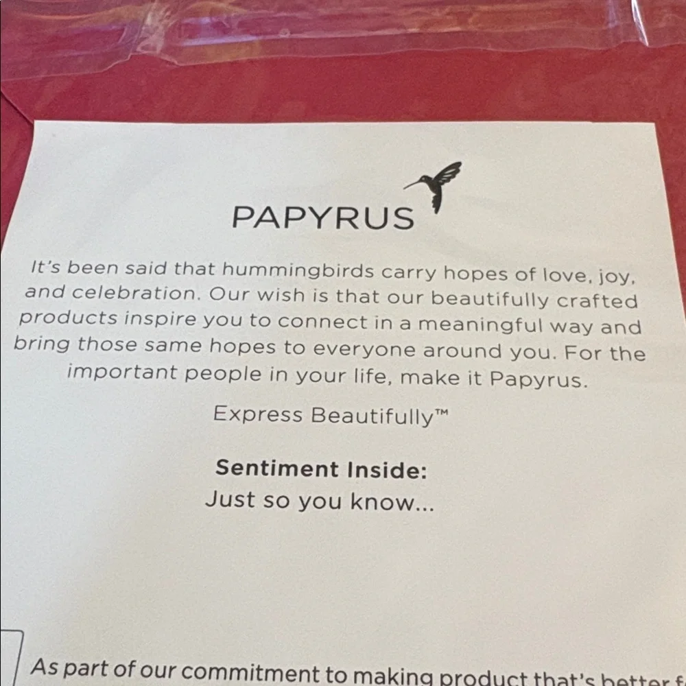 🆕Papyrus 3D Wood Ornament Greeting Card